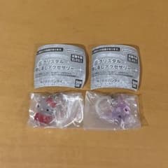 サンリオ クリスタル めじるしアクセサリー キティ クロミ 2個 セットのサムネイル
