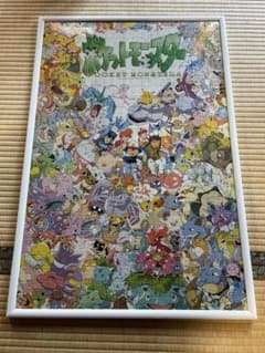 「2ピース不足しています」 ポケットモンスター ジグソーパズル フレーム付き 2ピース不足しています」 ポケットモンスター ジグソーパズル フレーム
