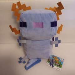 マインクラフト　ウーパールーパー　ぬいぐるみリュック　ブルー　⑤