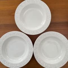 ZARA HOME レリーフ柄プレート3枚セット パスタ皿 カレー皿のサムネイル
