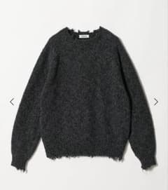 OWNESS＞ネップ クラッシュ クルーネック ニット - メルカリ