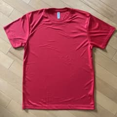 ドライTシャツ レッド Lサイズ　glimmer 350-AIT 赤tシャツのサムネイル