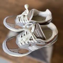 new balance 993 スニーカー グレー/ブラウン(箱無し)のサムネイル