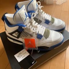 ナイキ エアジョーダン4 レトロ モータースポーツ 箱ストラップ有のサムネイル