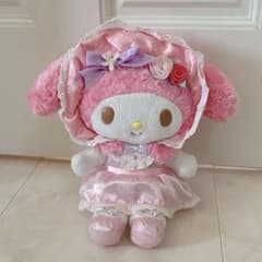 サンリオ マイメロディ ローズラビリンス 40周年 ぬいぐるみ ボンネット サンリオ マイメロディ ローズラビリンス 40周年 ぬいぐるみ