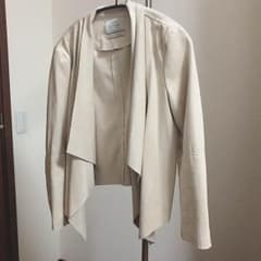 薄ベージュテロテロライダース春のサムネイル