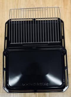 東芝TOSHIBA 石窯ドームスチームオーブン　グリル皿角皿2枚　焼き網1枚のサムネイル