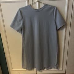 ZARA 半袖シャツワンピース ライトブルーのサムネイル