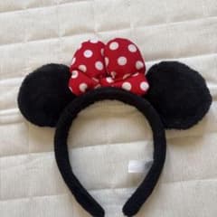 ディズニー　ミニー カチューシャ ブラック　キッズのサムネイル