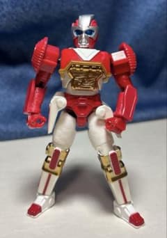 地球戦隊ファイブマン　レッド　超合金フィギュア　希少当時モノ　戦隊ヒーロー 超合金高速戦隊ターボレンジャーブラックと地球戦隊ファイブマンレッド