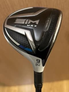 SIM MAX 9番フェアウェイウッド 24度ventus BLACK 6X - メルカリ