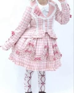axes femme kawaiiゴスロリ・ロリータ ピンク衣装セットアップのサムネイル