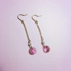 ♡ ピンク の ピアス ♡のサムネイル