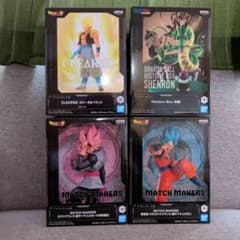ドラゴンボール 孫悟空 ゴクウブラック 神龍 ゴジータ フィギュアセット 4点のサムネイル