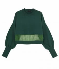 TUCK SLEEVEスキンニットのサムネイル