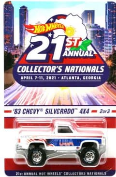 ホットウィール シェビー・シルバラード 4X4 - コンベンションシリーズ