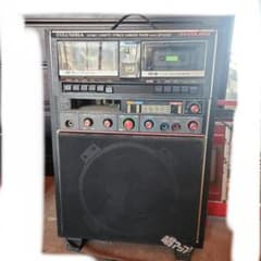 COLUMBIA ダブルカセットプレーヤー SP-202 COLUMBIA ダブルカセットカラオケプレーヤー GP-K230 - メルカリ