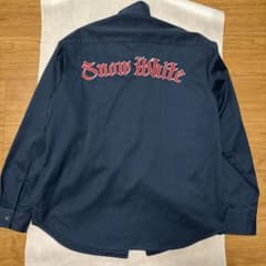 Supreme Snow White Work Shirt 24AW M 紺のサムネイル