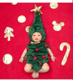 クリスマスツリー　キッズ　コスプレのサムネイル
