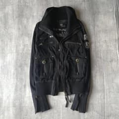 00s archive 多重ギミックジャケット 短丈 スカル グランジY2K - メルカリ