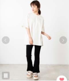 WEGO♡フレアリブパンツのサムネイル