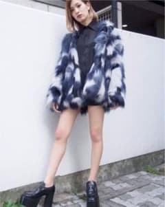 【美品】EMODA エモダ ファーコート (ZARA AZUL MOUSSY)のサムネイル