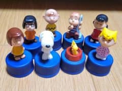 スヌーピー ピーナッツ ペットボトルキャップ フィギュア 8種のサムネイル
