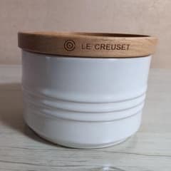 ル・クルーゼ シリンダージャー10cm(S) 保存容器 新品未使用 - メルカリ
