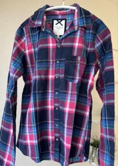 日本未入荷】GILLY HICKS ギリーヒックス シャツ 長袖 チェック柄 