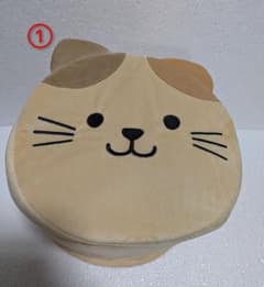 牛乳パックチェアカバー ネコ 新品 収納スツールのサムネイル