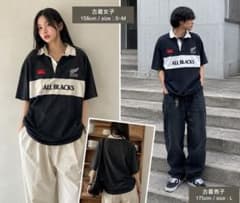 Canterbury ALL BLACKS ラガーシャツ オールブラックス - メルカリ