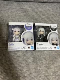 리제로 피규어츠 미니 에밀리아 에키드나