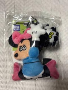 ディズニー 松本セイジ ボールチェーンマスコット　ミニーマウス&フィガロ