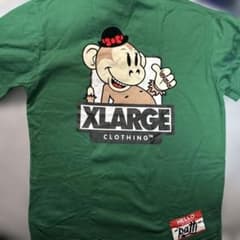 XLARGE Patti モンキー Tシャツ グリーンのサムネイル