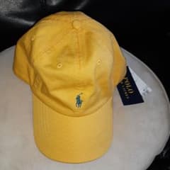 POLO RALPH LAUREN キャップ イエロー