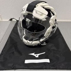 新品同様　MIZUNO 空手用メンホー Sサイズ　防具 収納袋付きのサムネイル