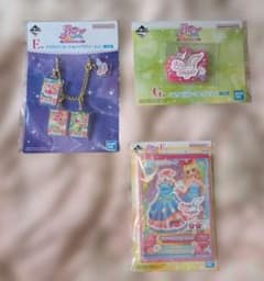 一番くじ アイカツ E賞 F賞 G賞 エンジェリーシュガー 星宮いちご 1番