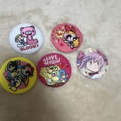 キャラクター缶バッジ 5種セットのサムネイル