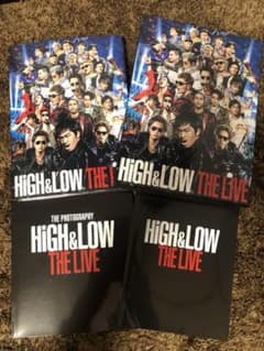 HIGH＆LOW THE LIVE 2BluRay photography付きのサムネイル