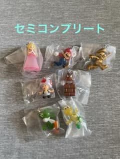 スーパーマリオ 2 めじるし アクセサリー セミコンプ 7種セットのサムネイル