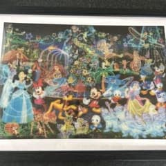 [完成]ディズニー ジグソーパズルぎゅっと500ピース マジカルイルミネーションのサムネイル