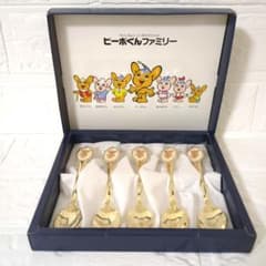 【非売品・レア】警視庁 ピーポくんファミリー スプーン5本セット 箱付きのサムネイル