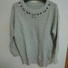 EMODA♡ビジュー付きニットのサムネイル