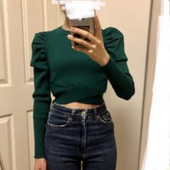ZARA リブトップス　Sサイズのサムネイル