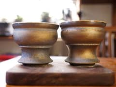 陶器植木鉢 作家鉢 ハンドメイド 2点セット Mサイズ アガベ A-708