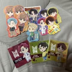 TinyTAN 스티커 씰 세트