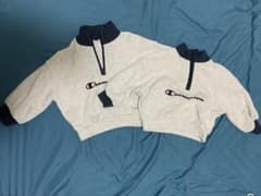 Champion ハーフジップ トレーナー しまむらのサムネイル