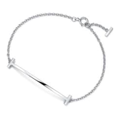☆正規品☆ TIFFANY&Co. Tスマイル ブレスレット Ag 925 廃盤 - メルカリ