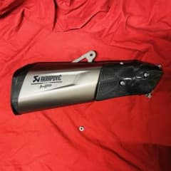 美品 BMW S1000XR 純正OP アクラポビッチマフラー カーボンカバー