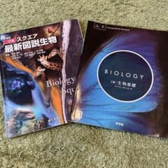 スクエア最新図説生物 二訂版 啓林館教科書生物基礎 2冊セットのサムネイル